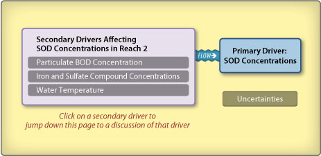 Reach 2 SOD Concentrations diagram